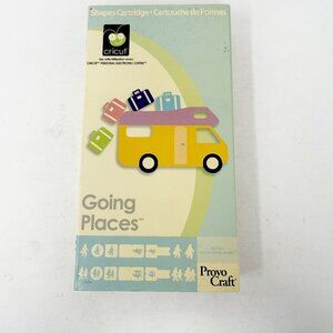 Provo Craft Cricut GOING PLACES Cartridge Complete